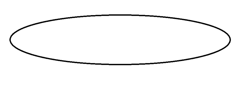 Продолговатый овал