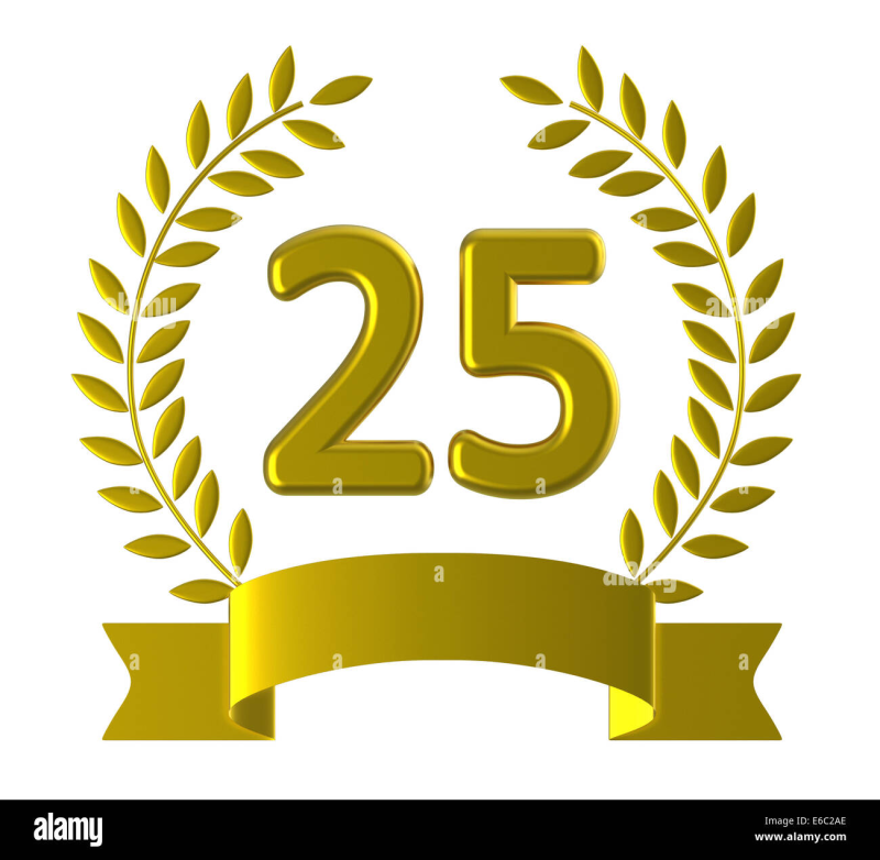 С юбилеем 25