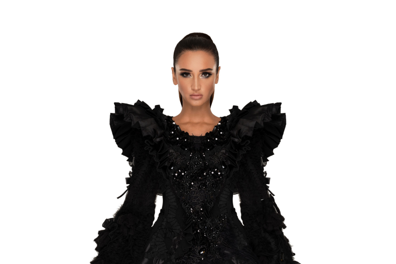 Бузова на прозрачном фоне