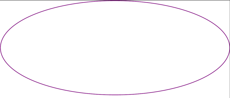 Овал контур