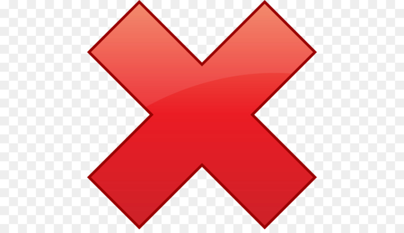 Крестик значок