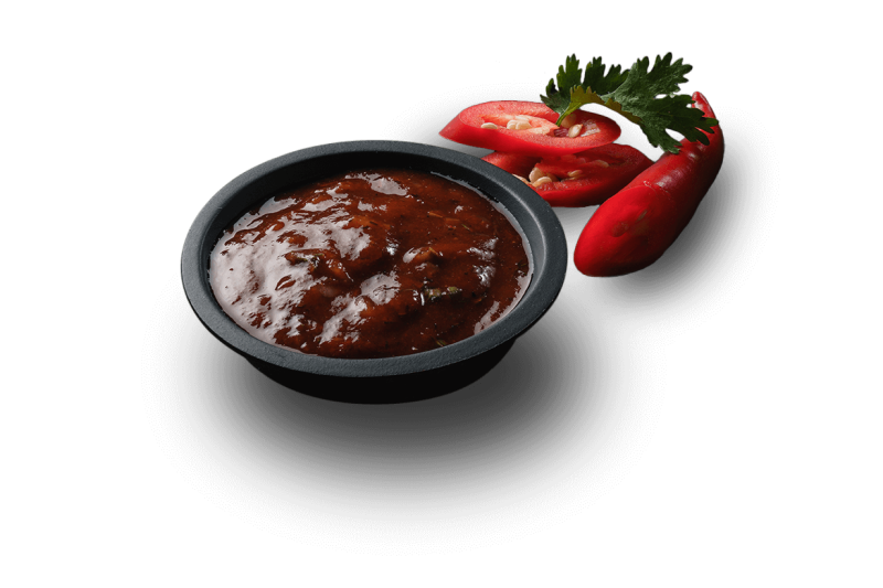 Соусы на белом фоне