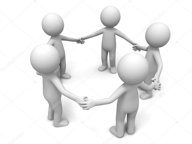 Человечки стоящие кругами