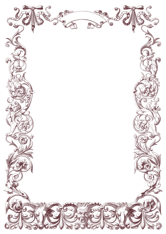 Рамка орнамент