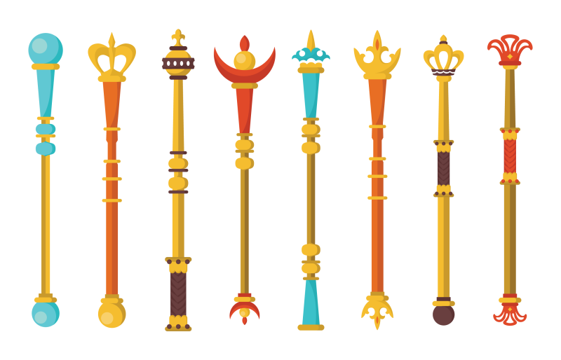 Скипетр короля рисунок