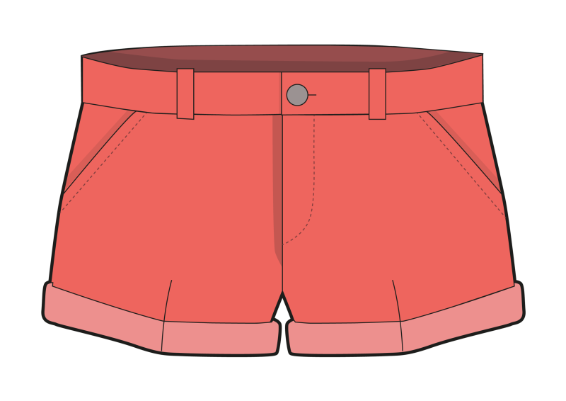 Шорты мультяшный