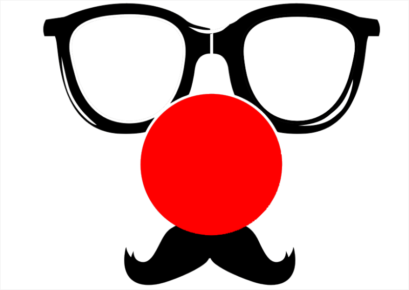 Очки клоуна