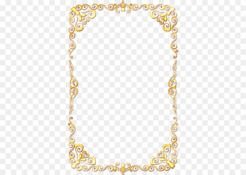 Рамка золото