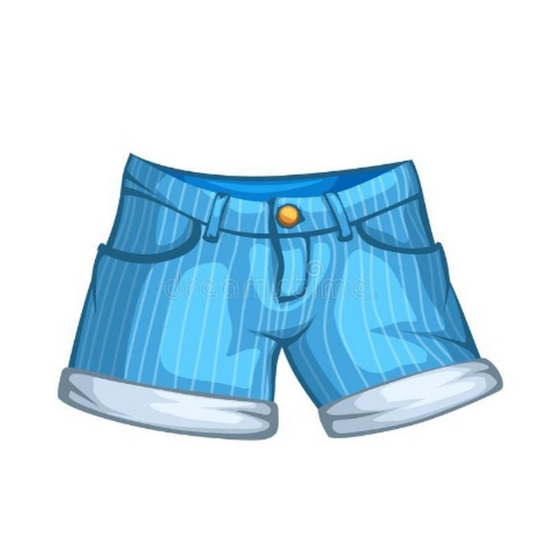 Шорты детские на белом фоне