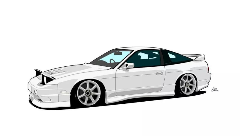Ниссан Сильвия с 13 чертеж