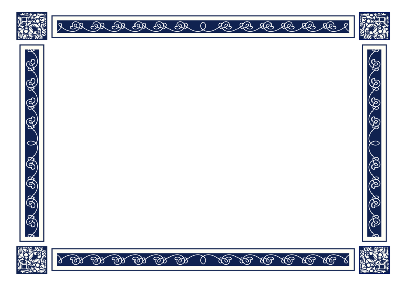 Рамочка с орнаментом