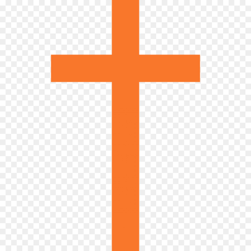 Оранжевый крестик