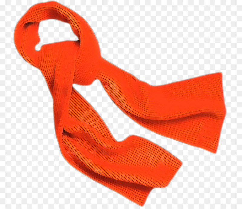 Шарф красный