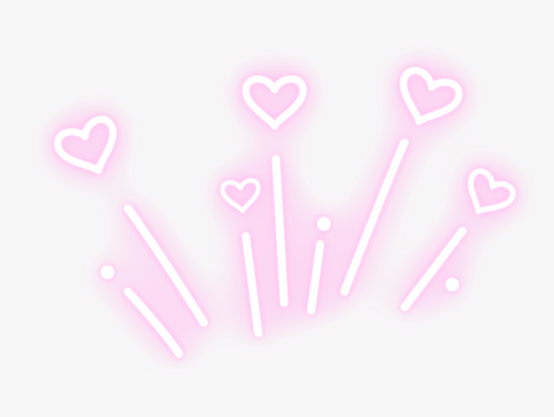 Розовые сердечки