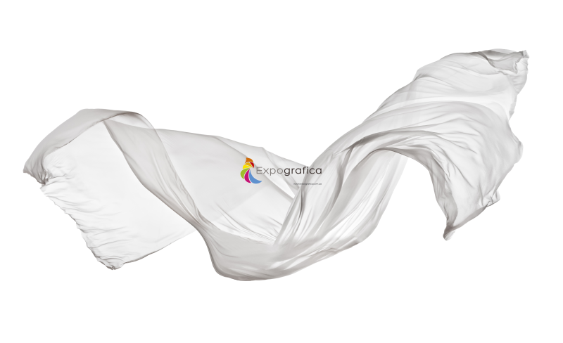 Ткань развивается на ветру