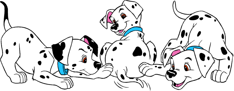 101 Далматинец собаки