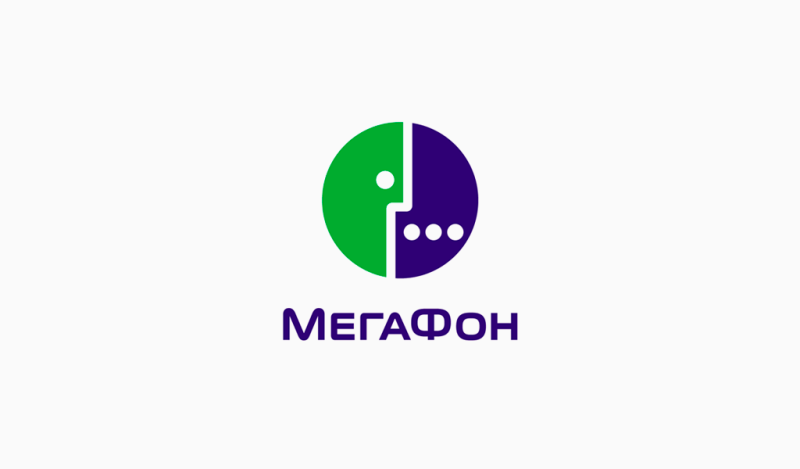 МЕГАФОН логотип 2002