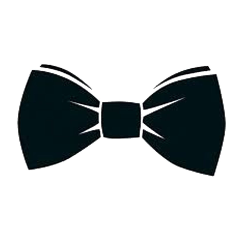 Бабочка на шее