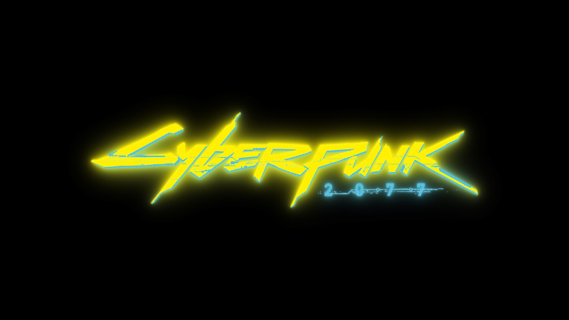Логотип игры Cyberpunk 2077
