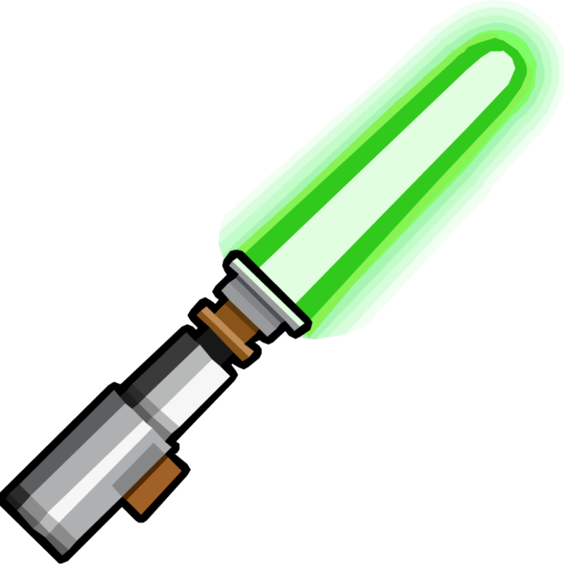 Зелёный джедайский меч