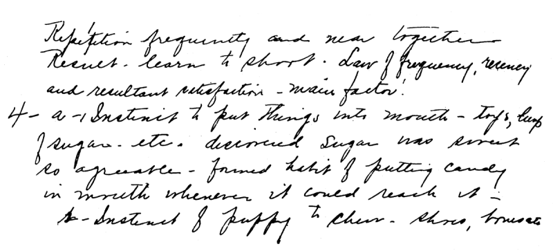 Почерк Александра Пушкина