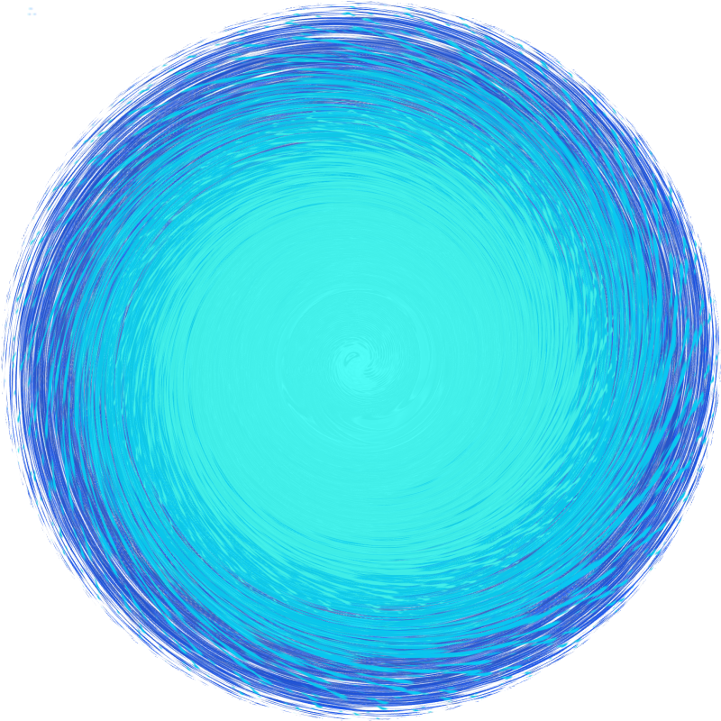 Голубой кружок