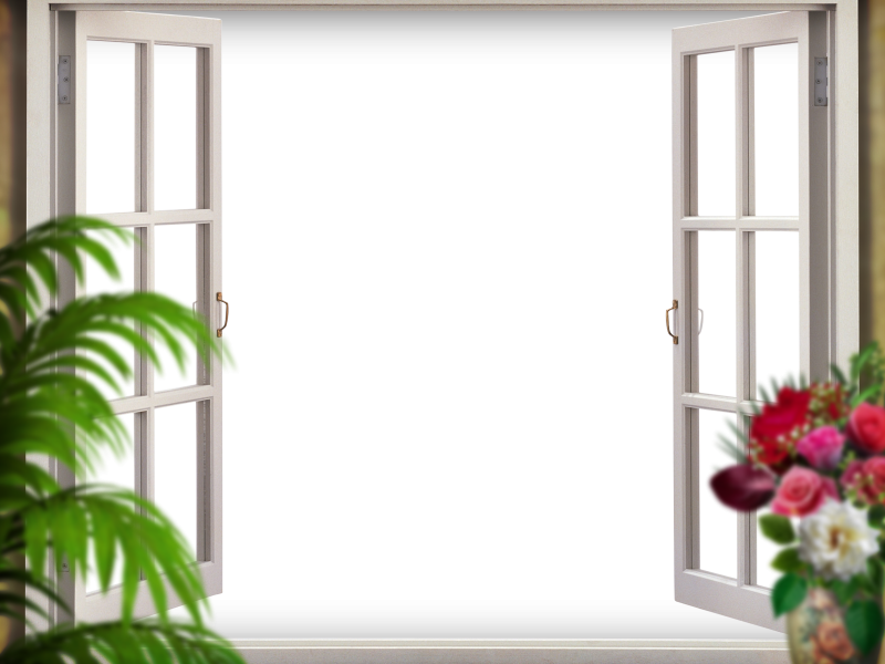 Окно без фона