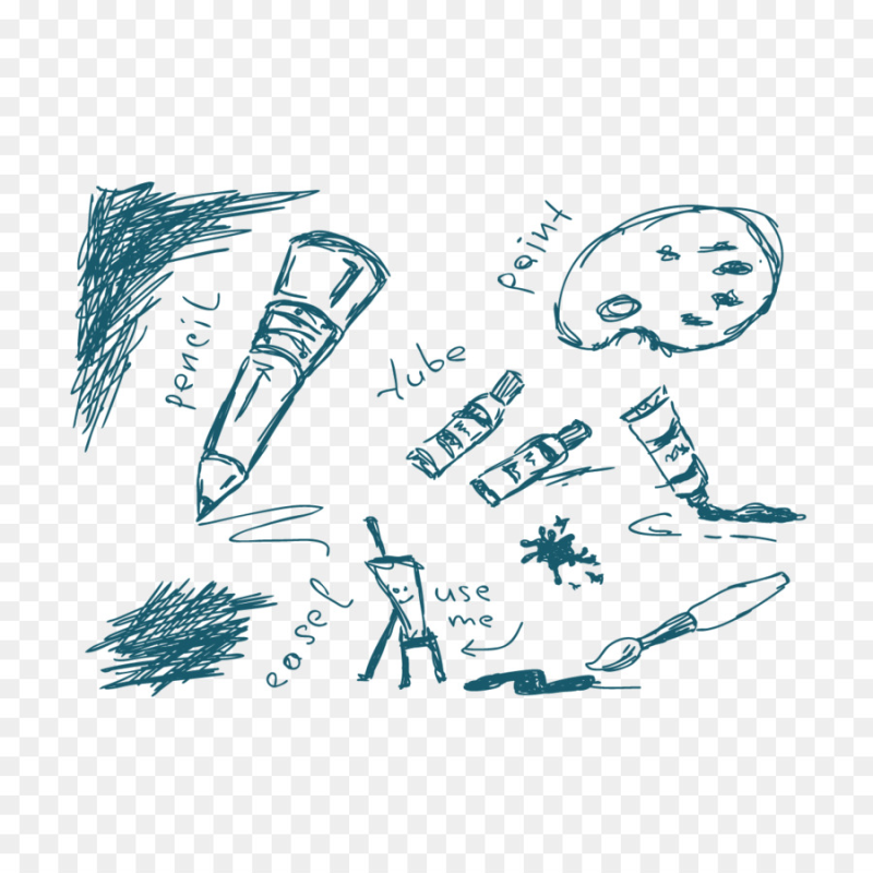 Ручка рисунок на прозрачном фоне