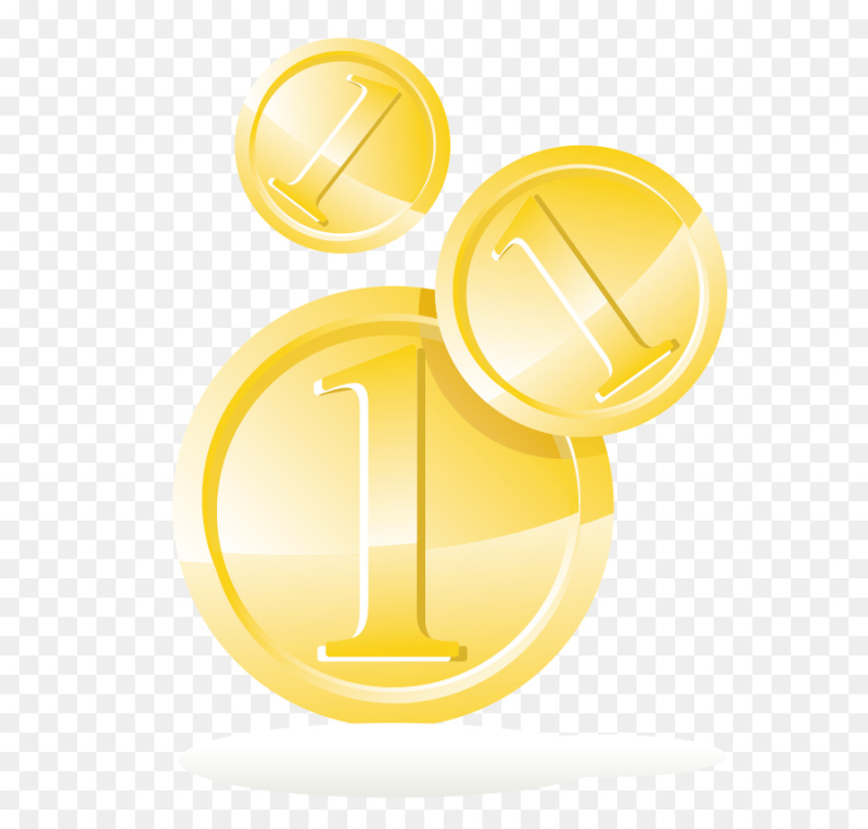 Векторная монета