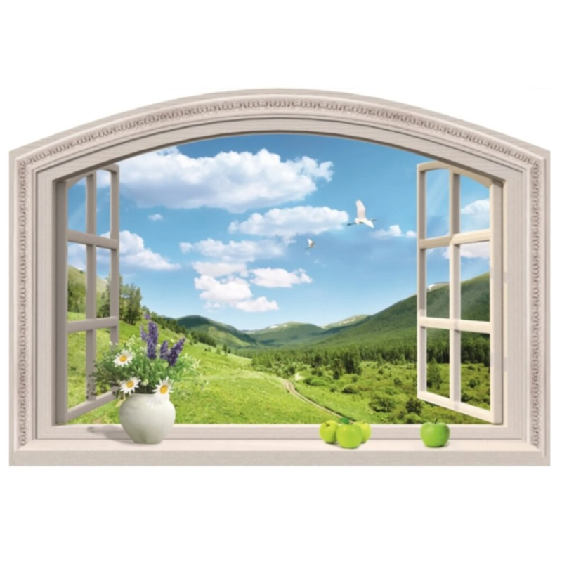 Красивые пластиковые окна