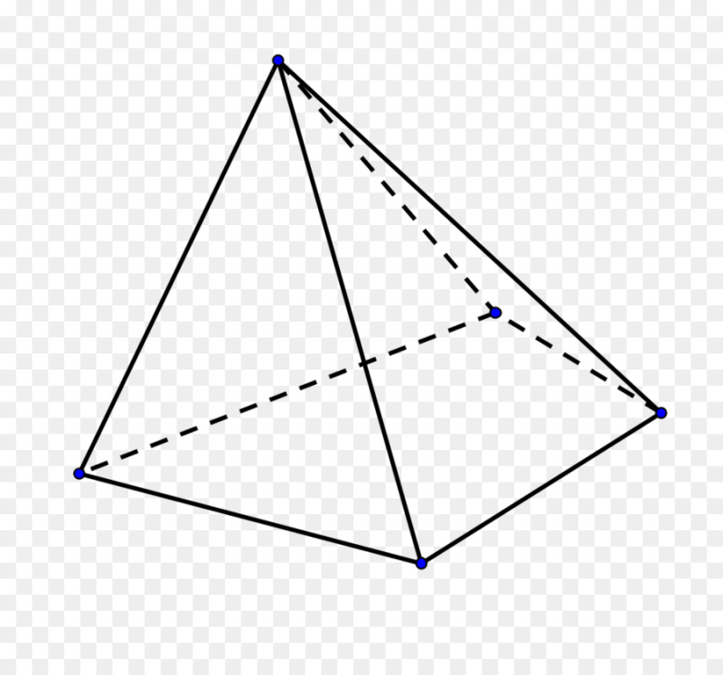 Треугольная пирамида стереометрия