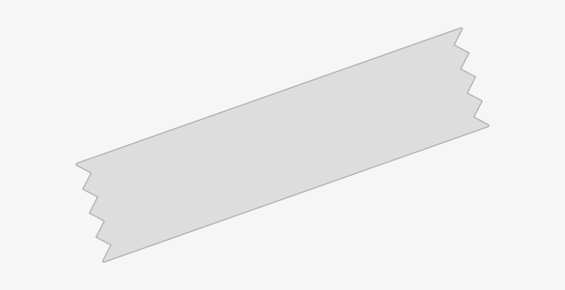 Кусок скотча на прозрачном фоне