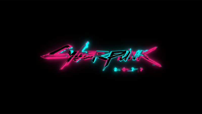 Cyberpunk 2077 логотип