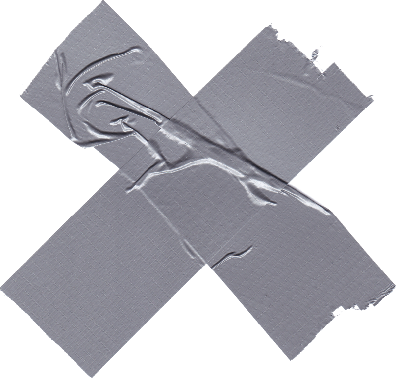 Скотч приклеенный