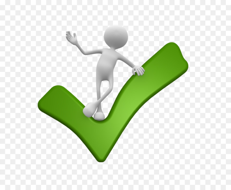 Человечек с галочкой