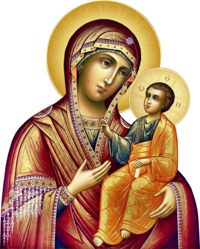 Пресвятая Дева Мария Казанская икона