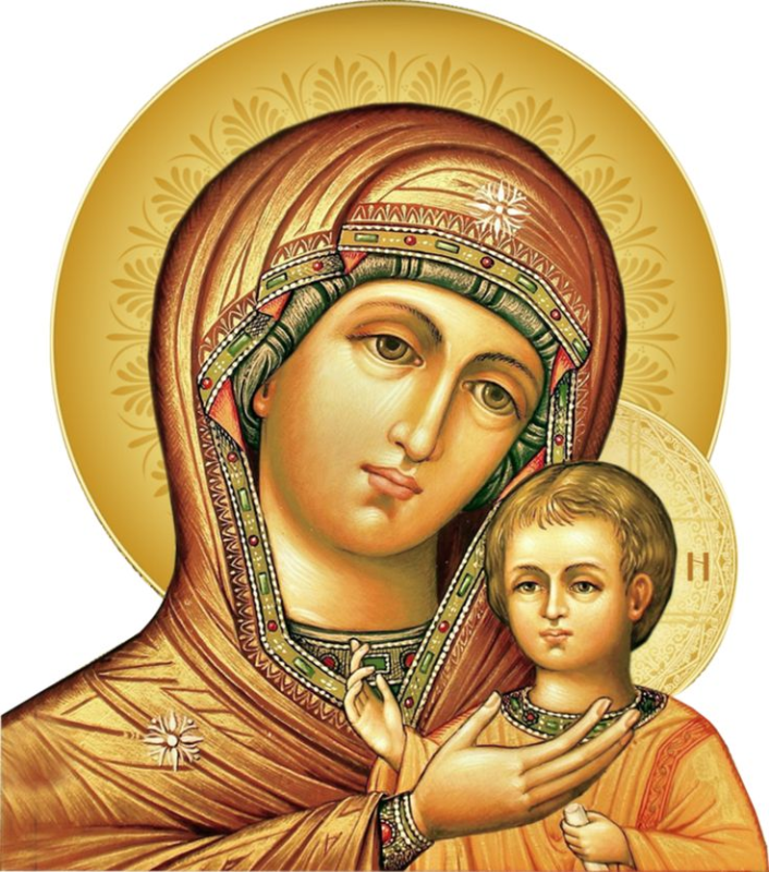 Дева Мария икона