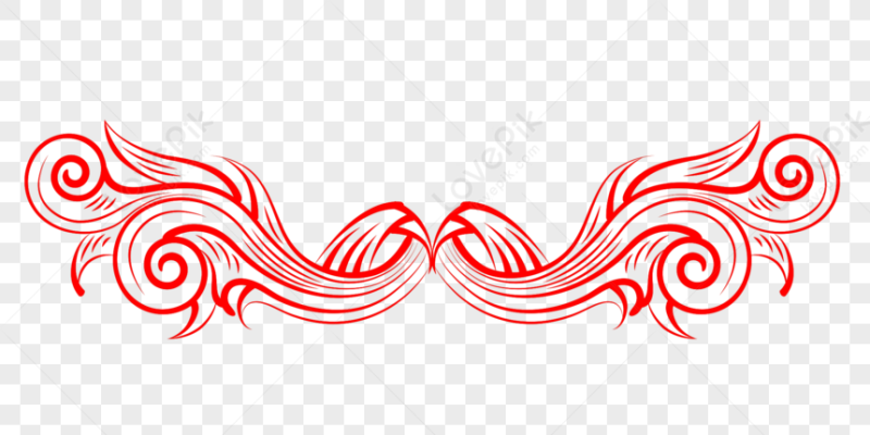 Орнамент на прозрачном фоне