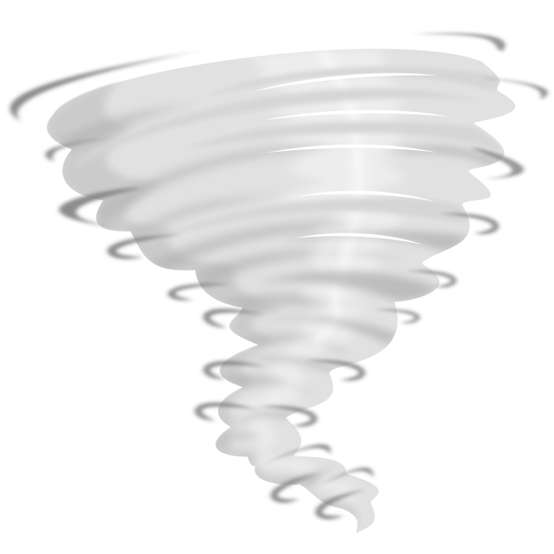 Вихрь Торнадо без фона