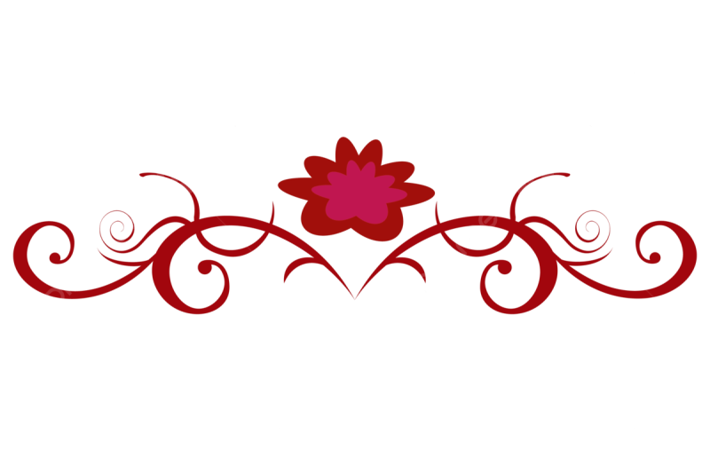 Красный орнамент