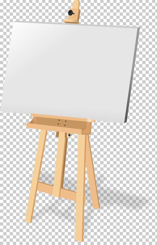 Мольберт с холстом