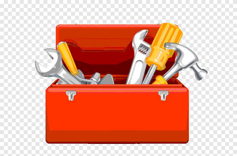Ящик с инструментами мультяшный
