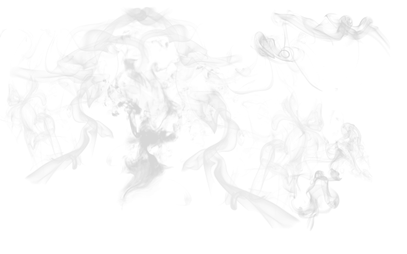 Дым на прозрачном фоне