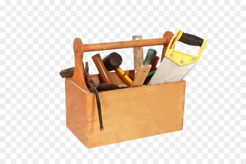 Деревянный ящик для инструментов