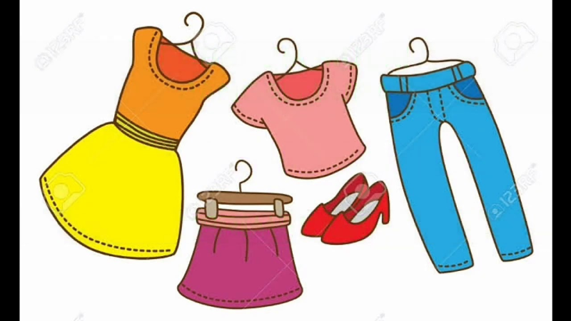 Одежда картинки для детей