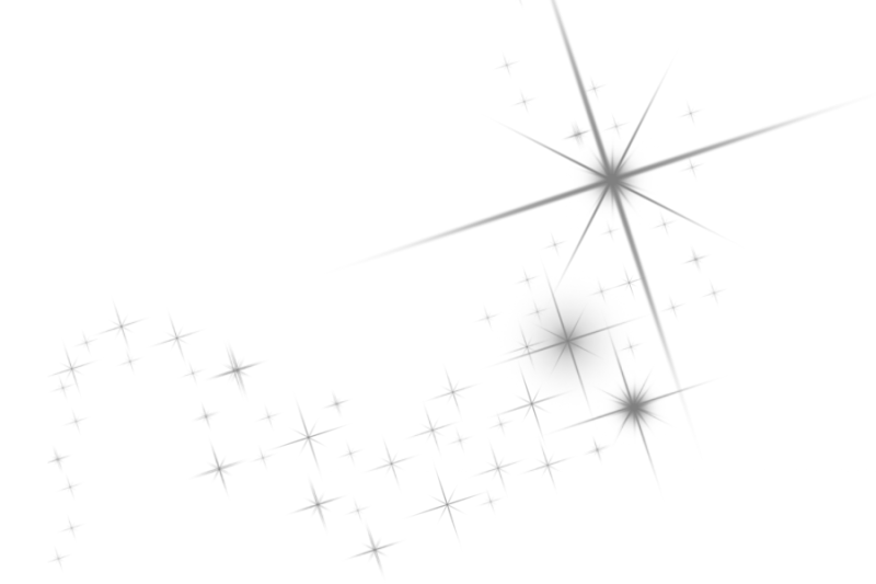 Белые звездочки на прозрачном фоне