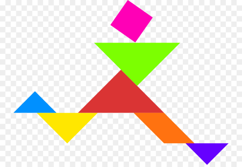 Танграм человек