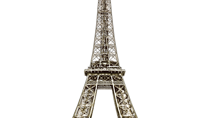 Эйфель башня вектор
