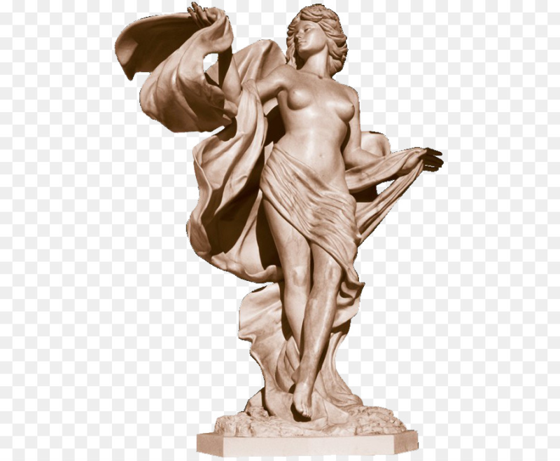 Скульптура на прозрачном фоне