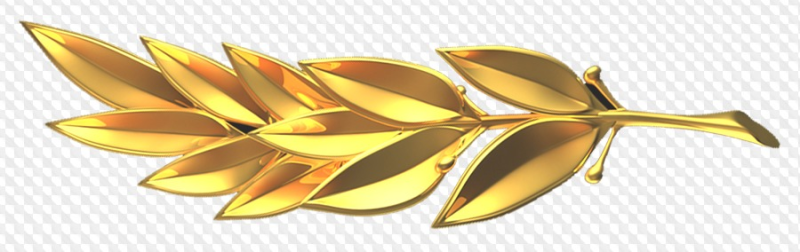 Золото ветка Лавра